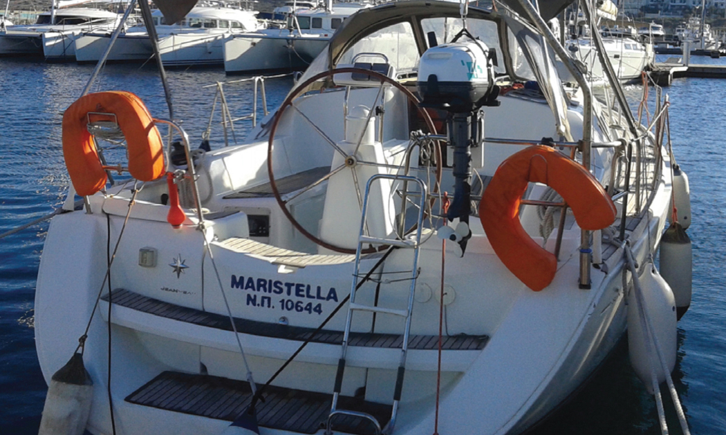 Athenian Yachts--S/Y Maristella, Jeanneau Sun Odyssey 36i 2011