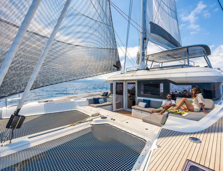 Athenian Yachts-Connection and inviting living spaces