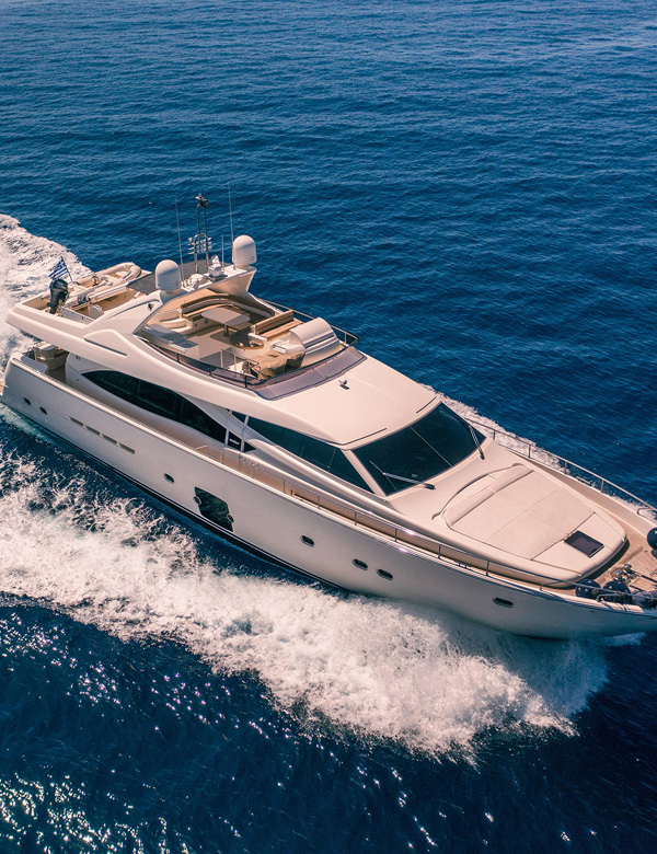 Athenian Yachts- M/Y Annouka, Ferretti