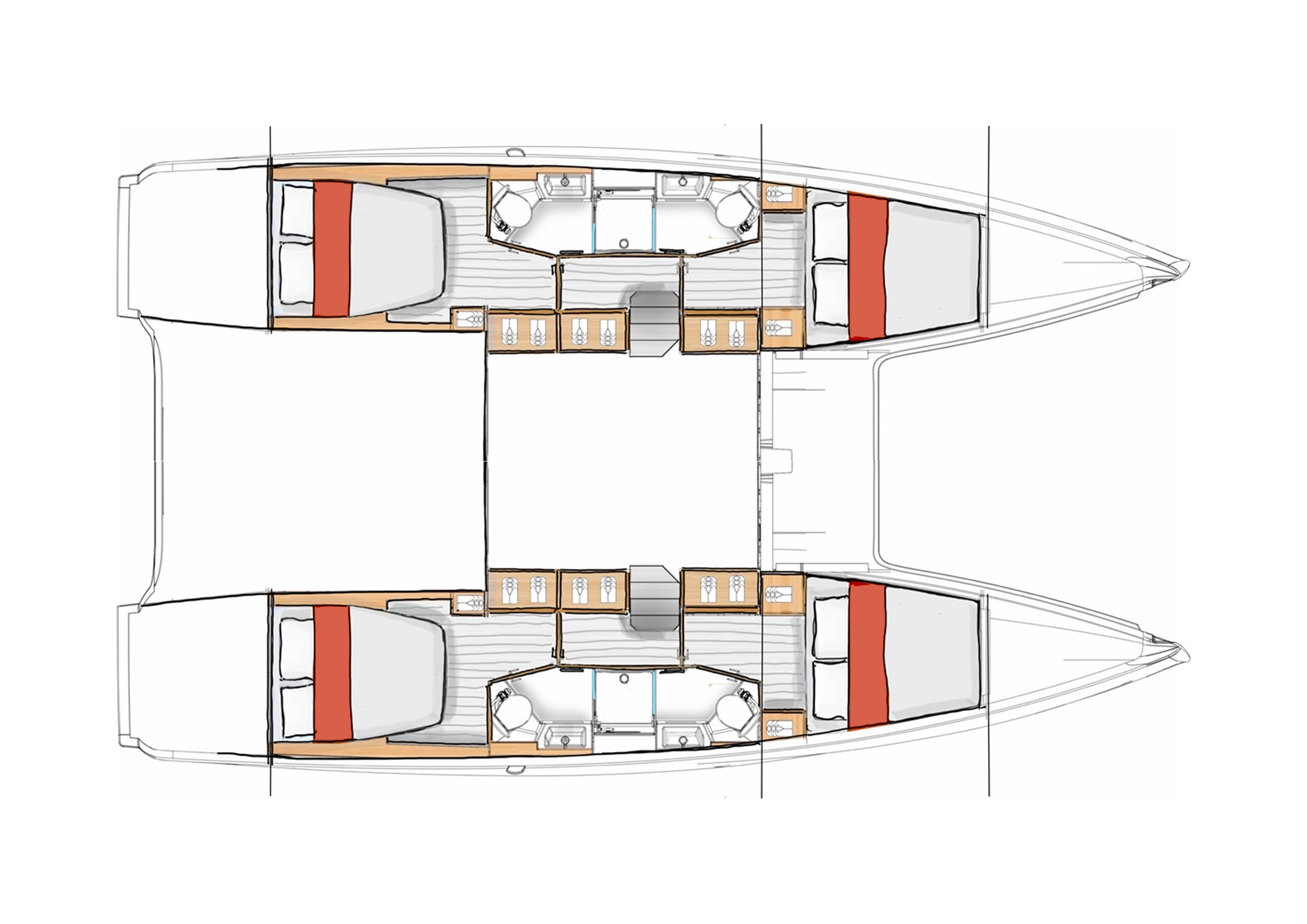 Athenian Yachts--S/Cat Excess 13