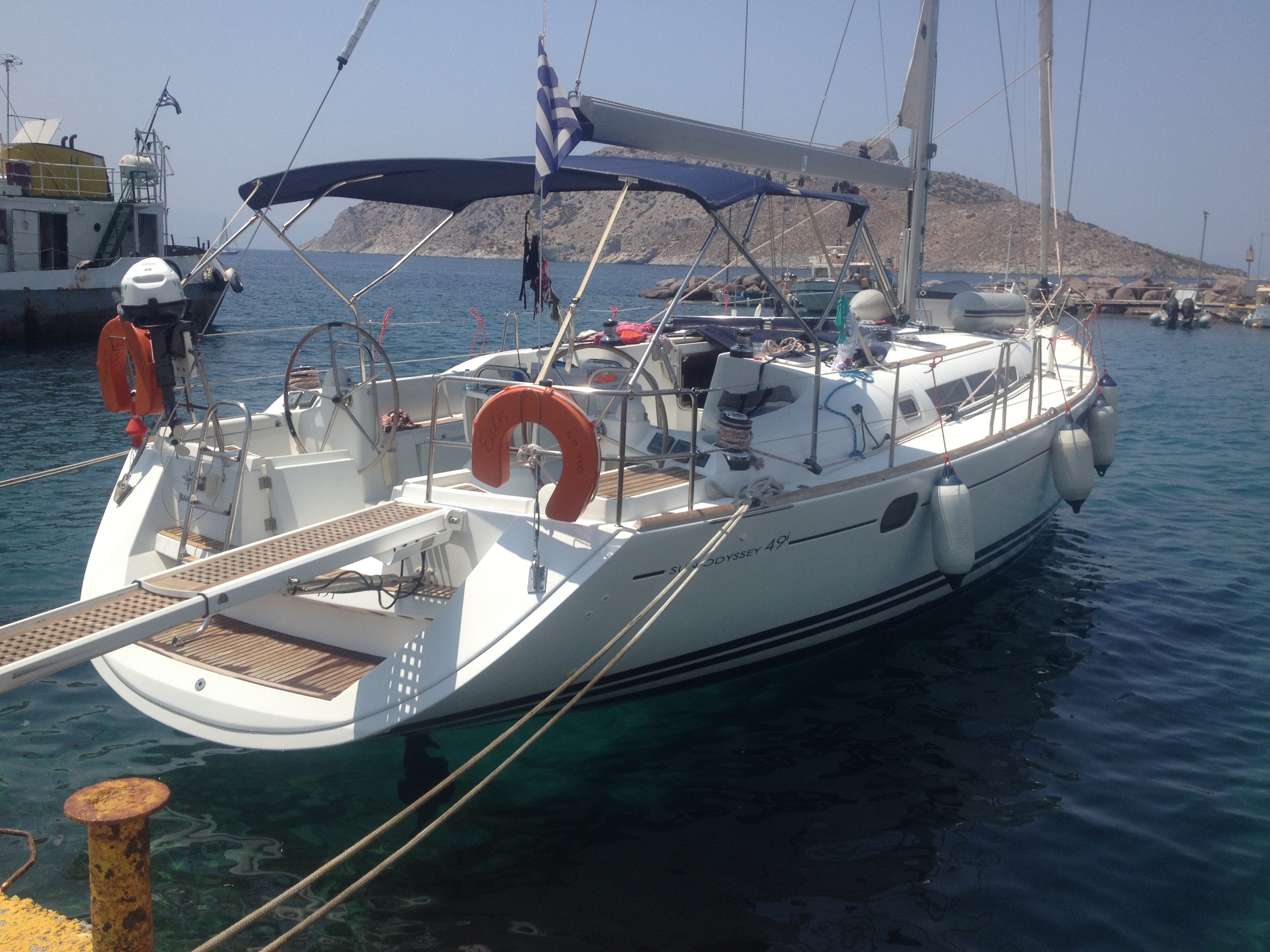 Athenian Yachts--S/Y Ealis, Jeanneau Sun Odyssey 49i 2008