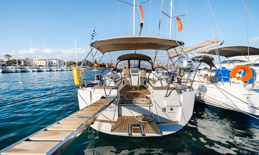 Athenian Yachts--S/Y Aliki, Sun Odyssey 439 2015