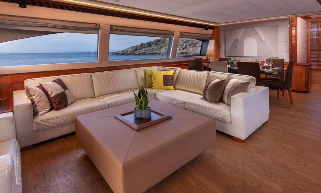 Athenian Yachts--M/Y Annouka, Ferretti