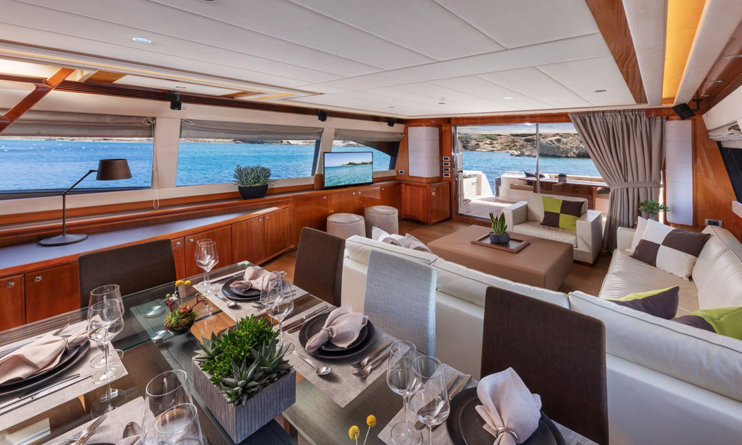 Athenian Yachts--M/Y Annouka, Ferretti