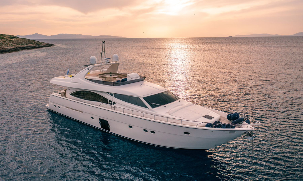 Athenian Yachts--M/Y Annouka, Ferretti