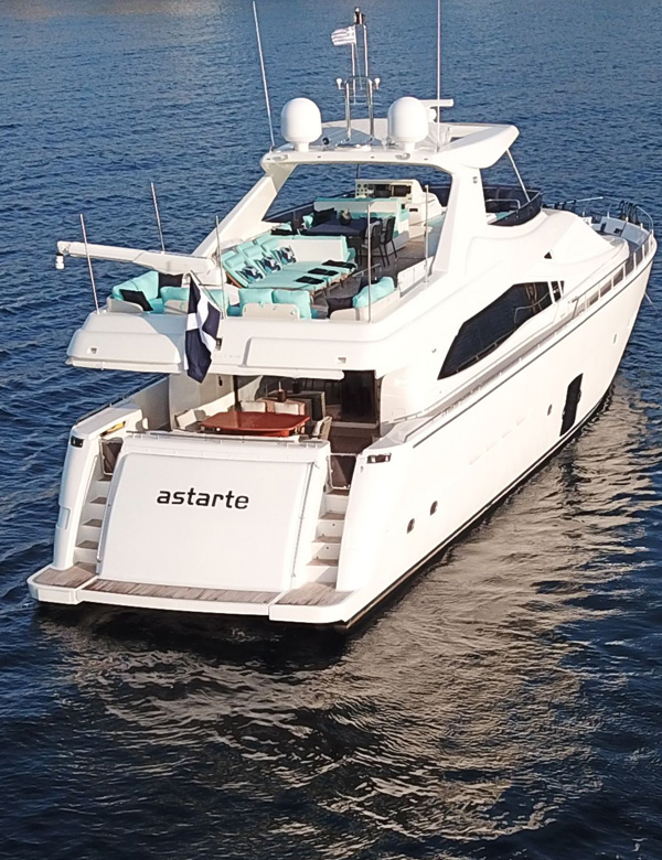 Athenian Yachts- M/Y Astarte, Ferretti