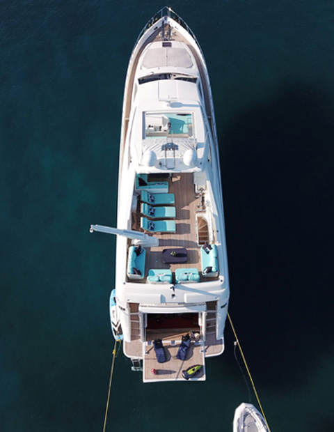 Athenian Yachts- M/Y Astarte, Ferretti