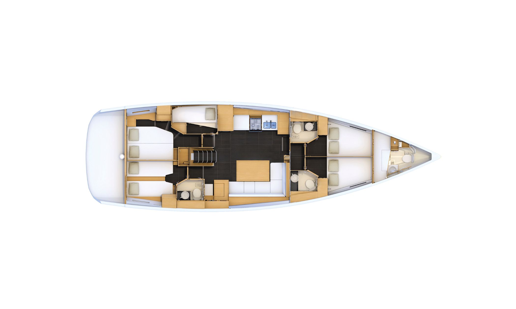 Athenian Yachts--S/Y Wise John, Jeanneau Yachts 54 2022