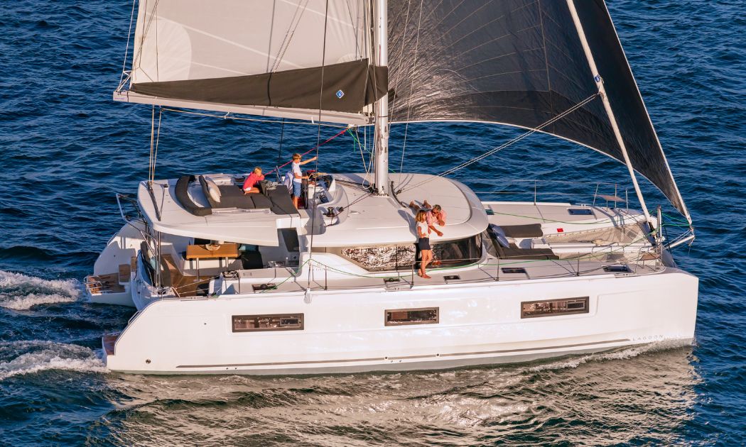 Athenian Yachts--S/Cat Mary Grace II, Lagoon 46 2024