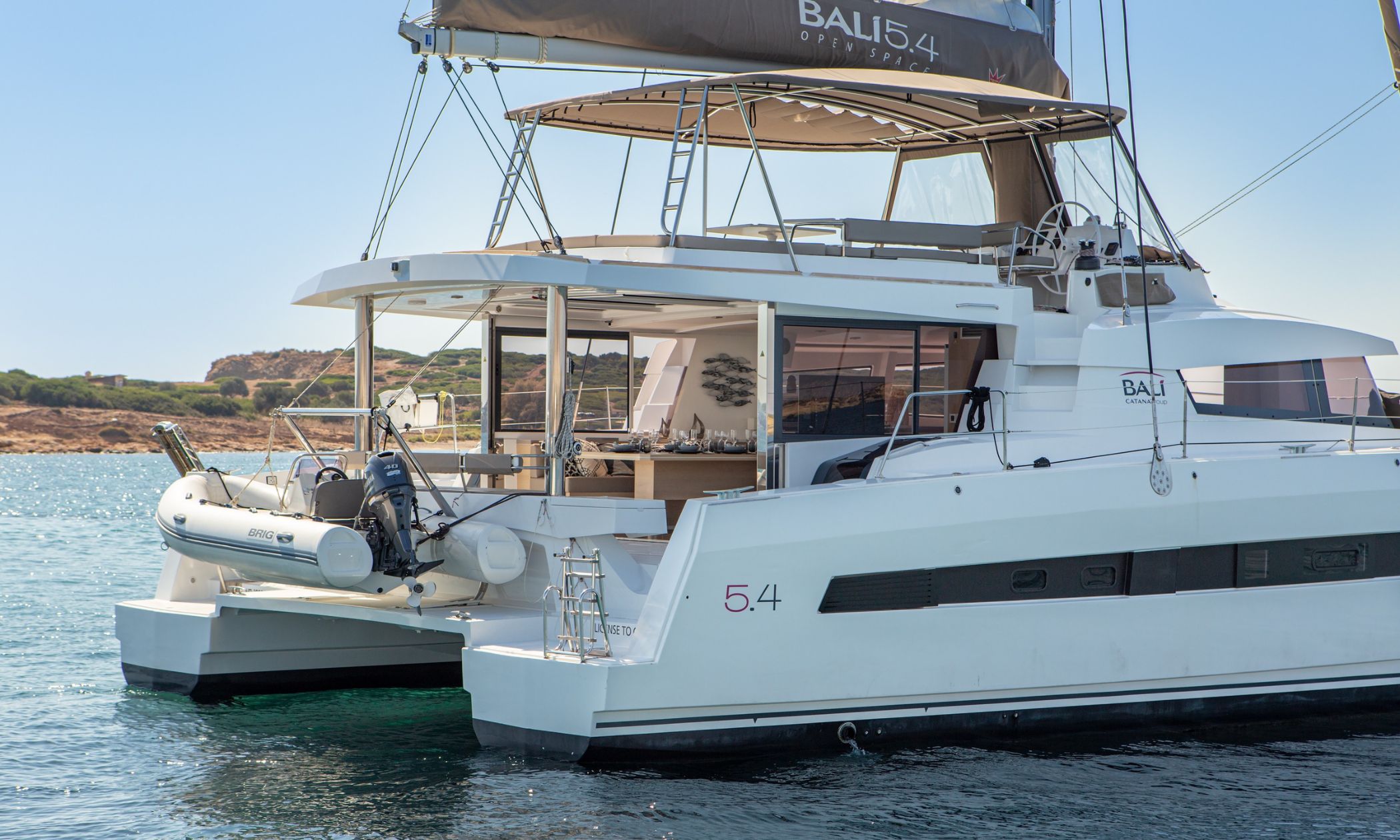 Athenian Yachts--S/Cat LICENSE TO CHILL, BALI 5.4