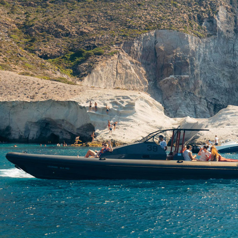 Athenian Yachts-Daily Trips from Paros / Antiparos with a rib boat Luxury Redefined