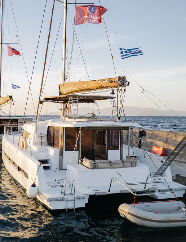 Athenian Yachts- S/Cat Fortuna II, Bali 4.1 2020