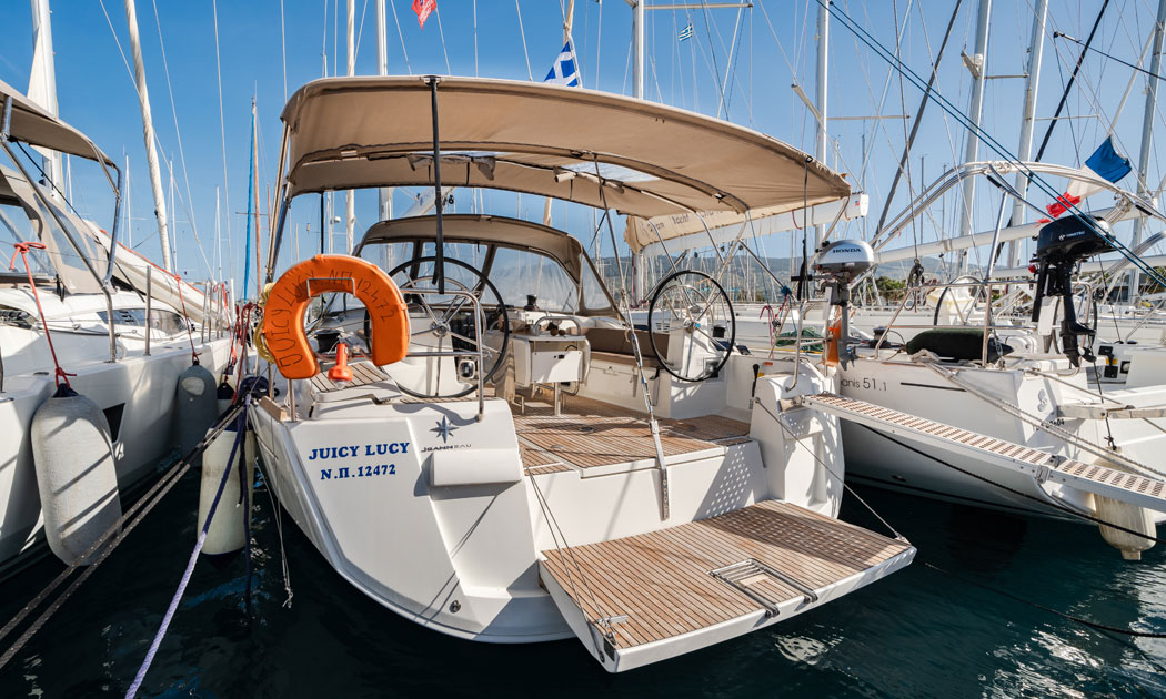 Athenian Yachts--S/Y Juicy Lucy, Jeanneau Sun Odyssey 519 2020