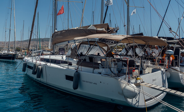 Athenian Yachts- S/Y Jouir, Jeanneau Sun Odyssey 490 2020