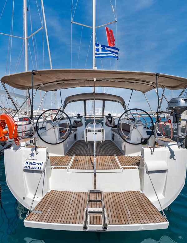 Athenian Yachts- S/Y Kalliroi, Jeanneau Sun Odyssey 519 2020