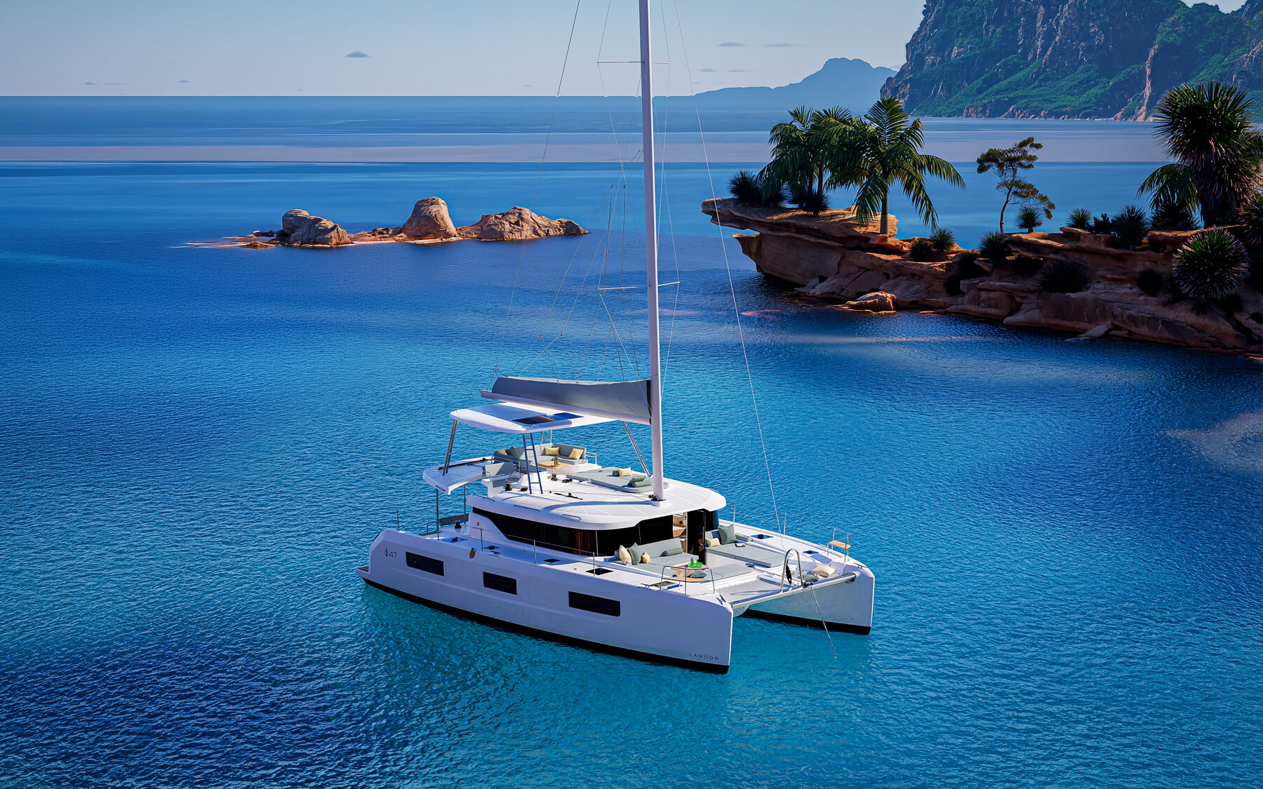 Athenian Yachts-S/Cat Lagoon 47