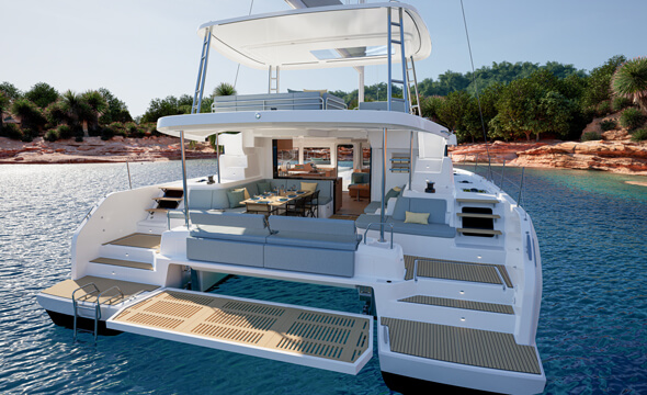 Athenian Yachts- S/Cat Lagoon 47