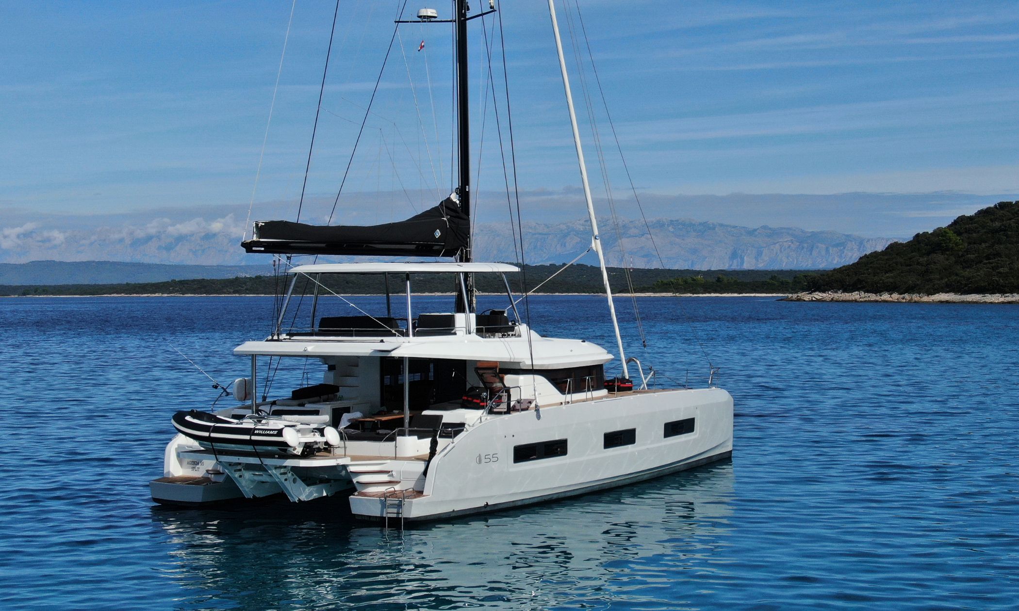 Athenian Yachts--S/Cat AGENDA 55, LAGOON 55