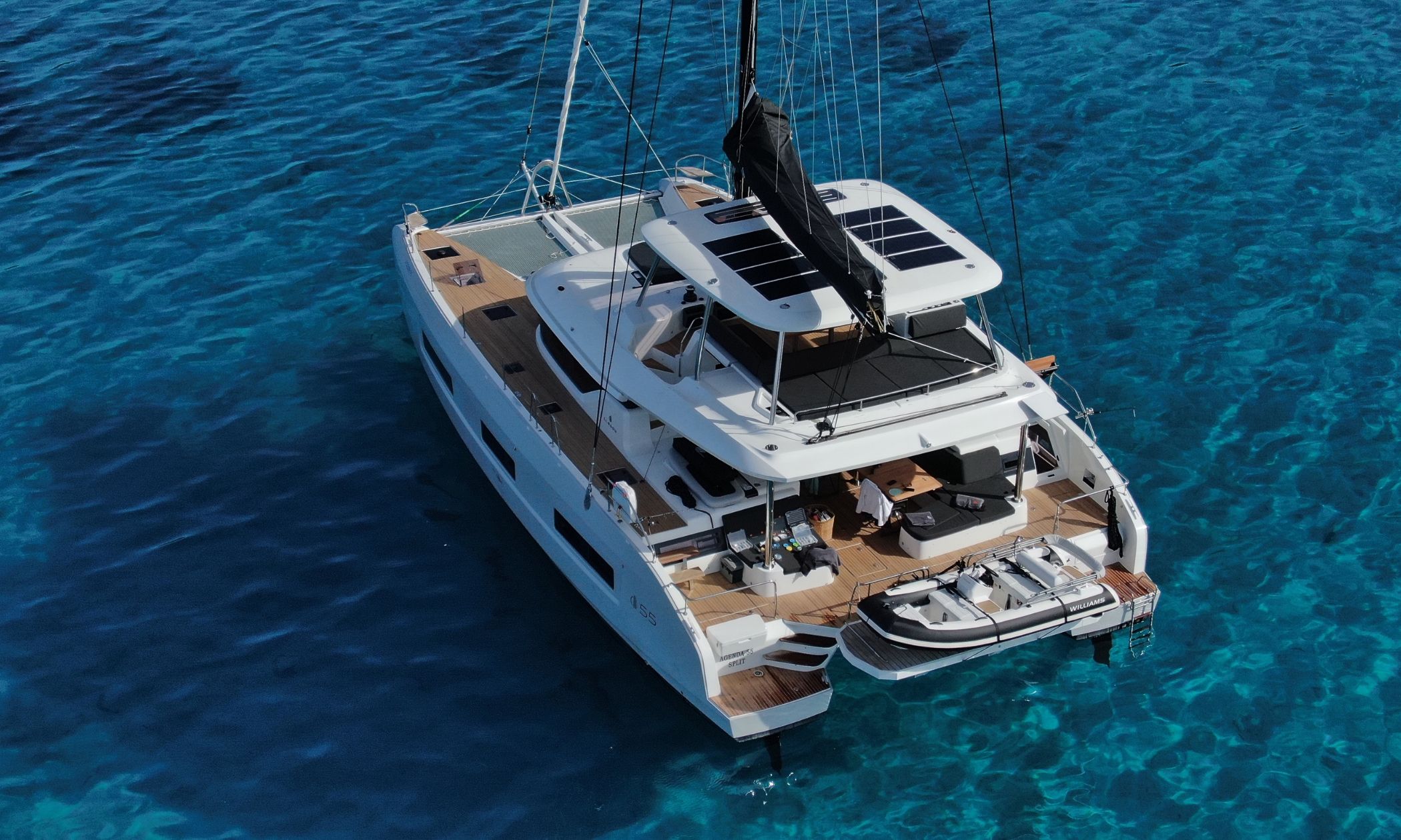 Athenian Yachts--S/Cat AGENDA 55, LAGOON 55