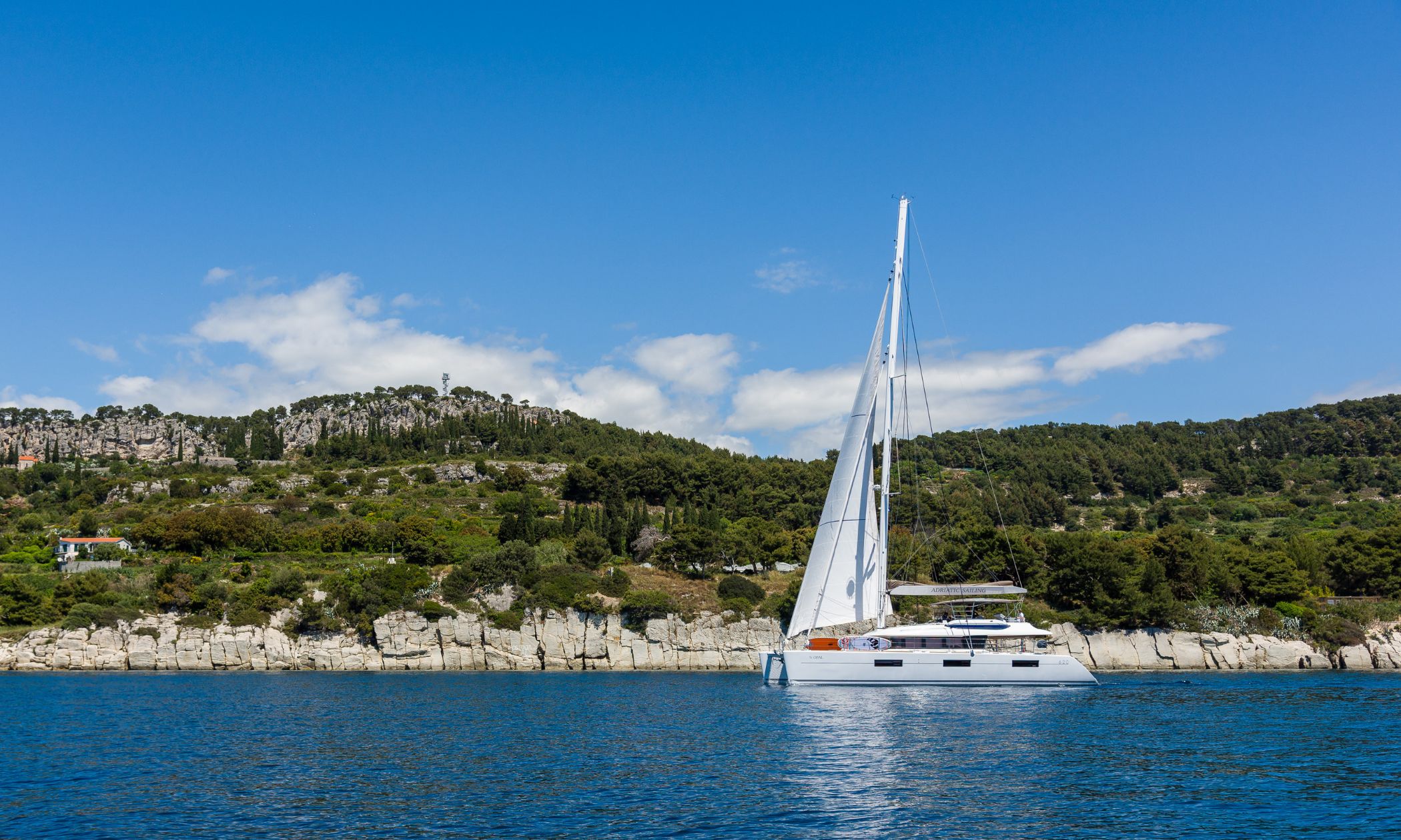 Athenian Yachts--S/Cat OPAL, LAGOON 620