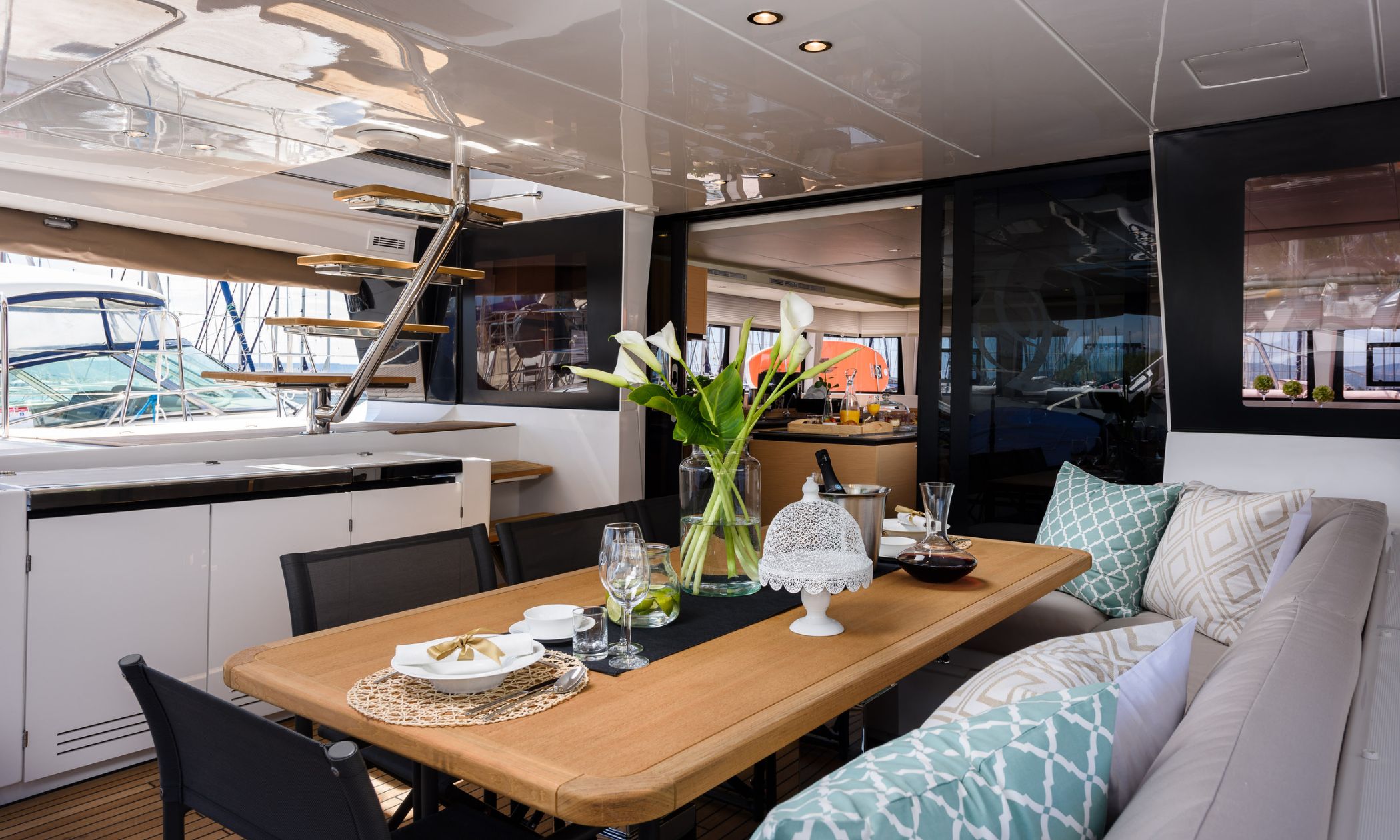 Athenian Yachts--S/Cat OPAL, LAGOON 620