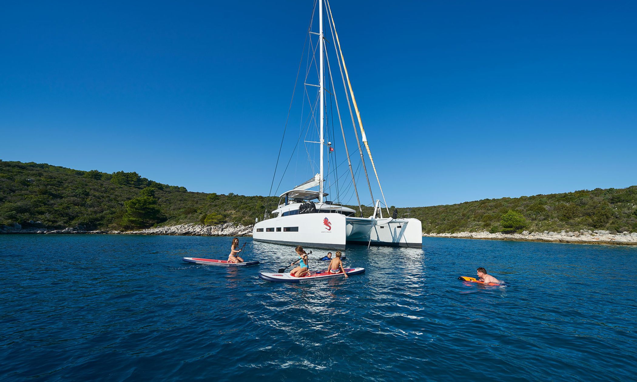 Athenian Yachts--S/Cat ADRIATIC DRAGON, LAGOON 77