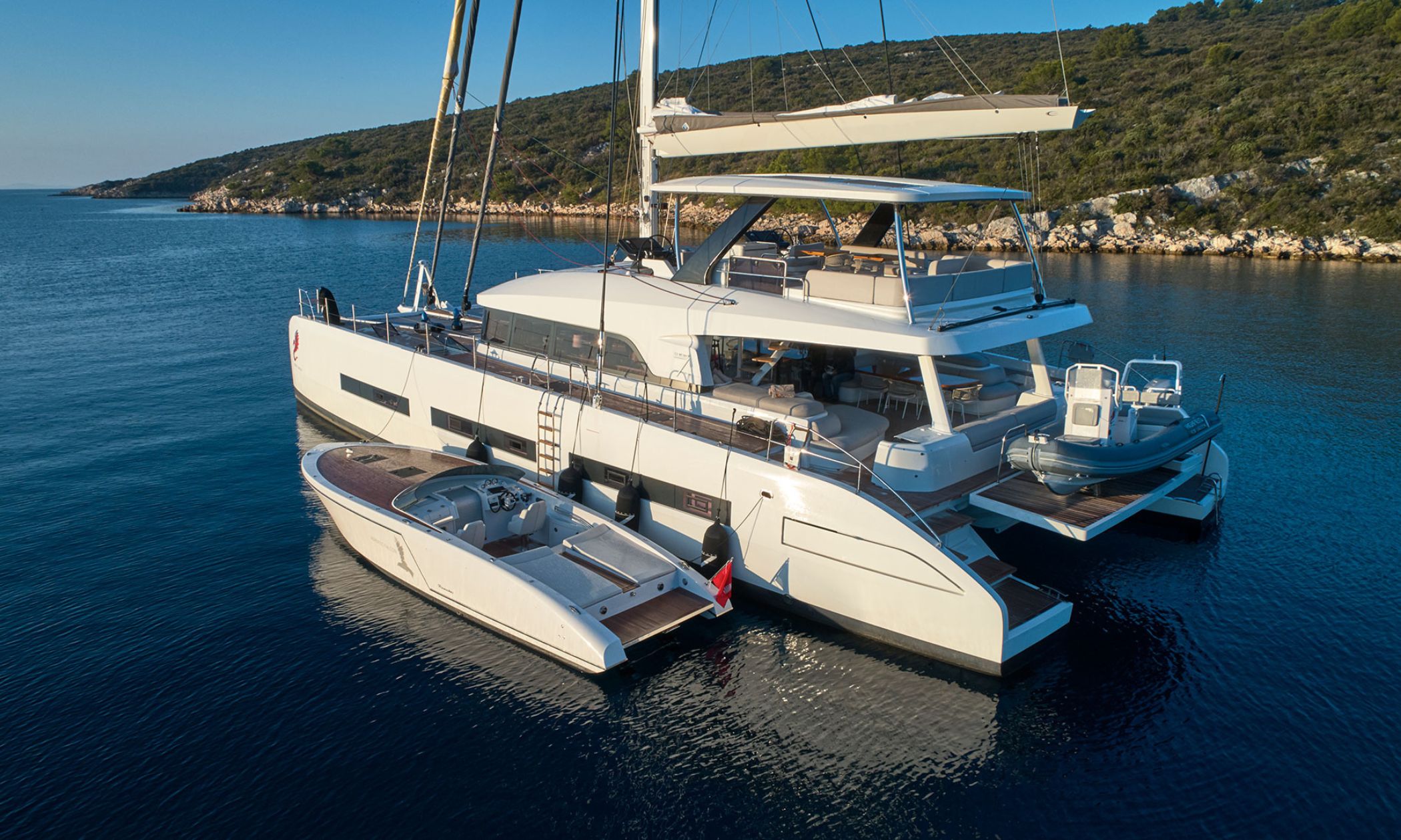 Athenian Yachts--S/Cat ADRIATIC DRAGON, LAGOON 77