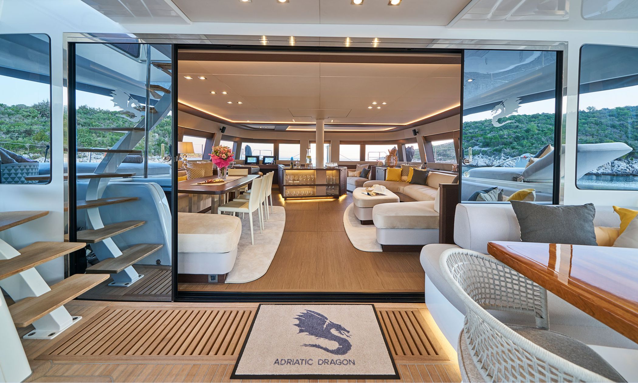 Athenian Yachts--S/Cat ADRIATIC DRAGON, LAGOON 77