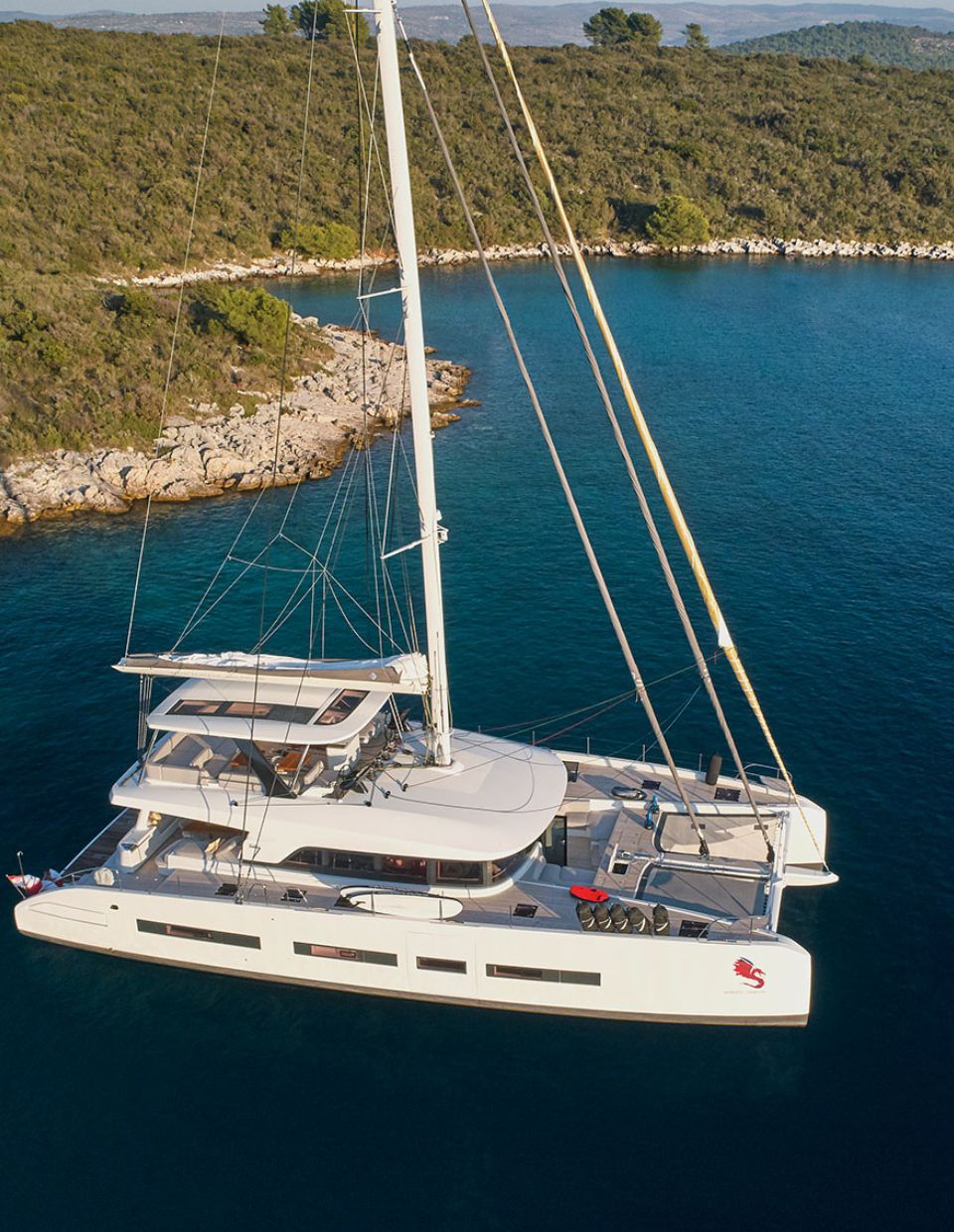 Athenian Yachts- S/Cat ADRIATIC DRAGON, LAGOON 77