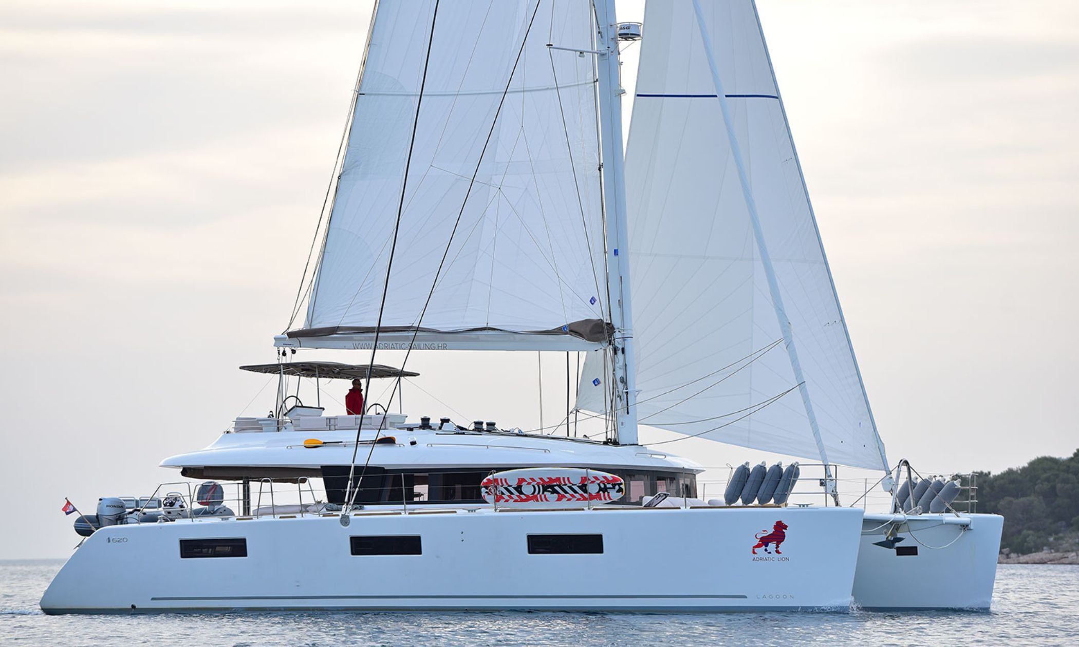 Athenian Yachts--S/Cat ADRIATIC LION, LAGOON 620