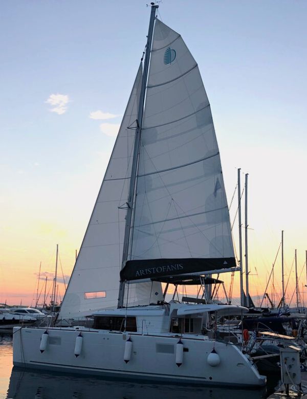 Athenian Yachts- S/Cat Aristofanis, Lagoon 450F 2019