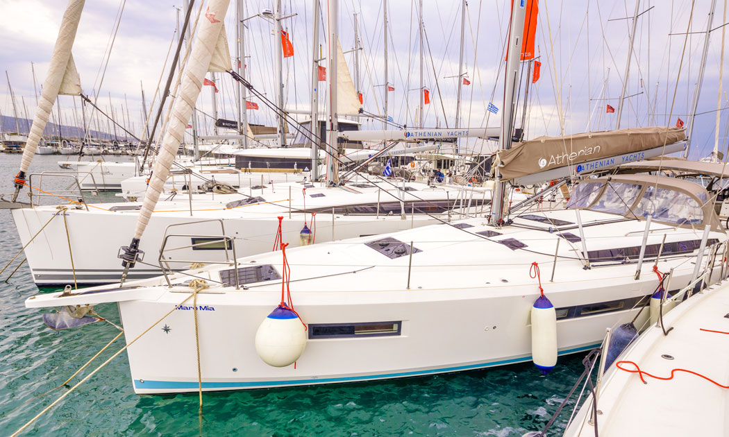 Athenian Yachts--S/Y Mare Mia, Jeanneau Sun Odyssey 490 2021