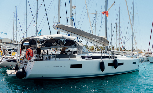 Athenian Yachts- S/Y Nimertis, Sun Odyssey 440 2021