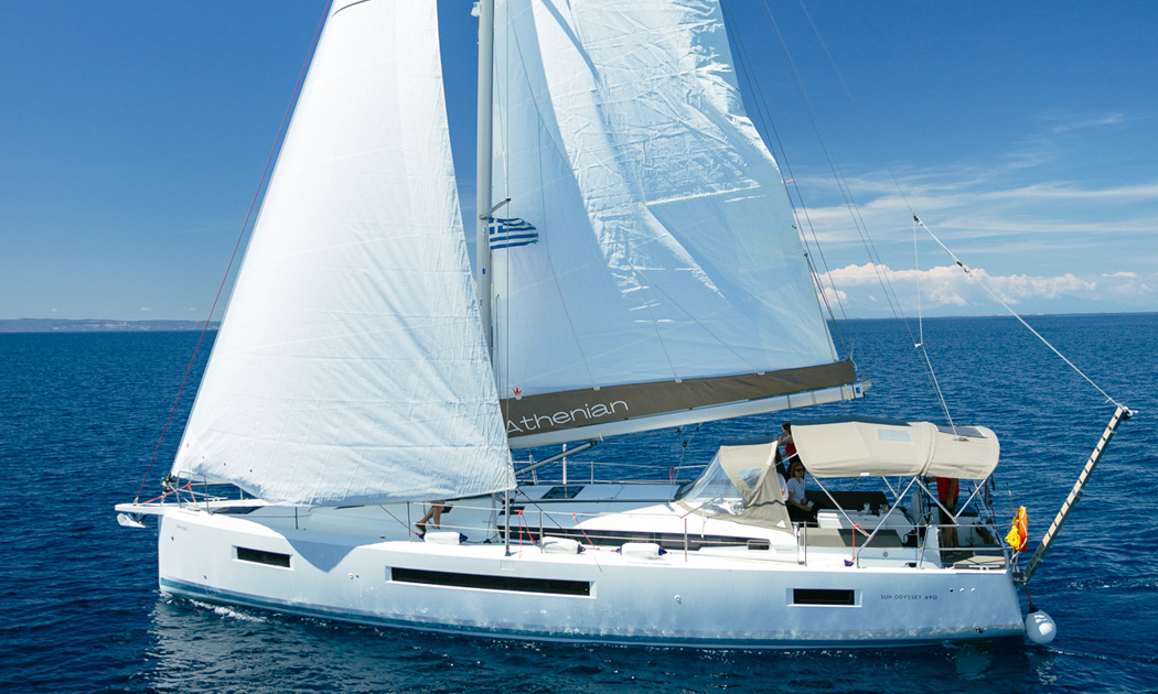 Athenian Yachts--S/Y Pnoe, Jeanneau Sun Odyssey 490 2024