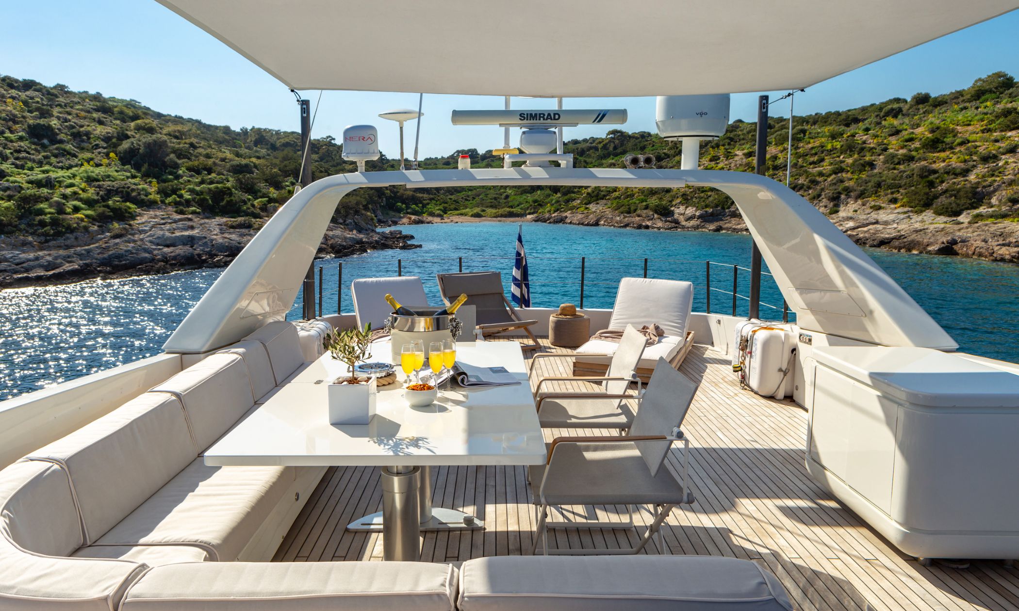 Athenian Yachts--M/Y THE BIRD, SANLORENZO