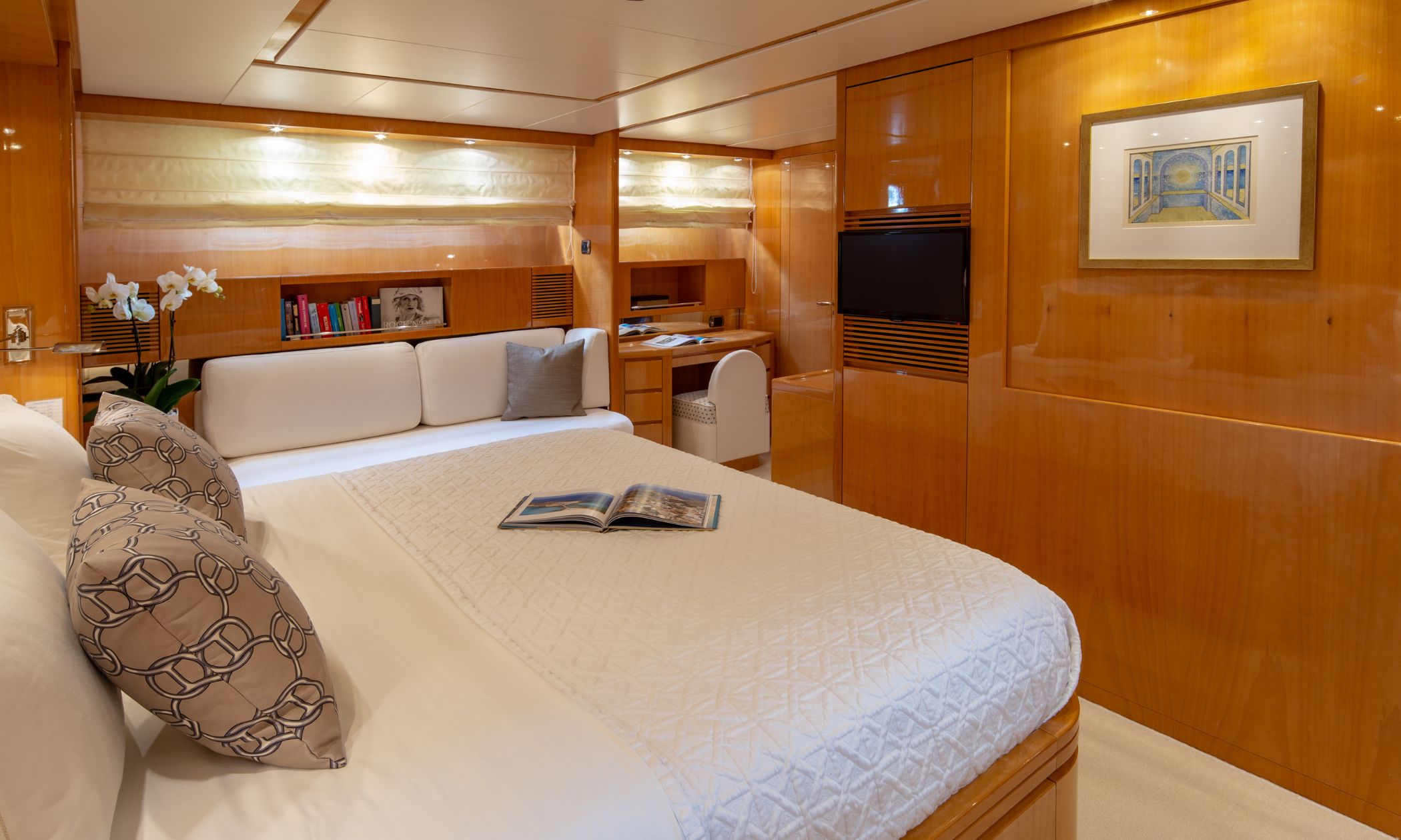 Athenian Yachts--M/Y THE BIRD, SANLORENZO