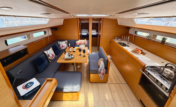 Athenian Yachts- S/Y Showtime, Sun Odyssey 469 2014
