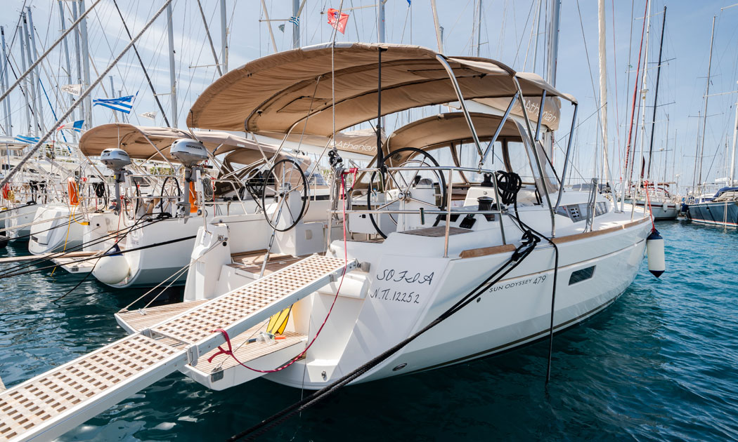 Athenian Yachts--S/Y Sofia, Jeanneau Sun Odyssey 479 2019