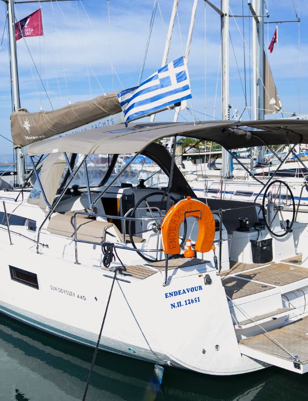 Athenian Yachts- S/Y Endeavour, Sun Odyssey 440 2020