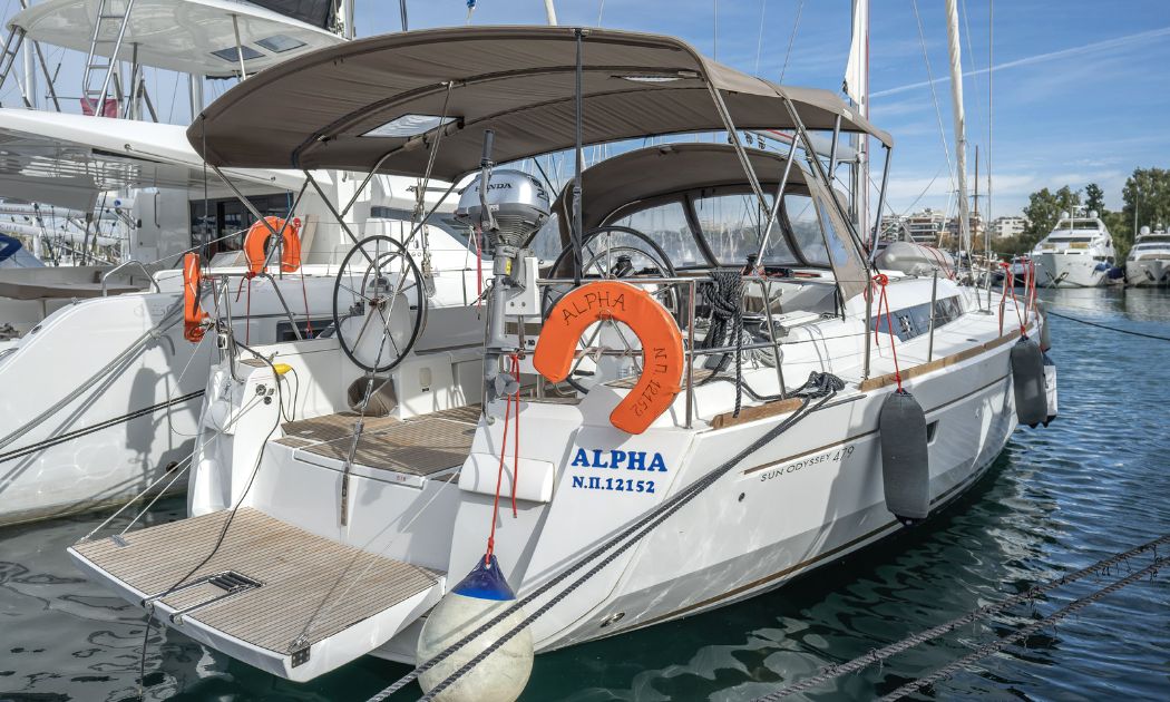 Athenian Yachts--S/Y Alpha, Jeanneau Sun Odyssey 479 2019